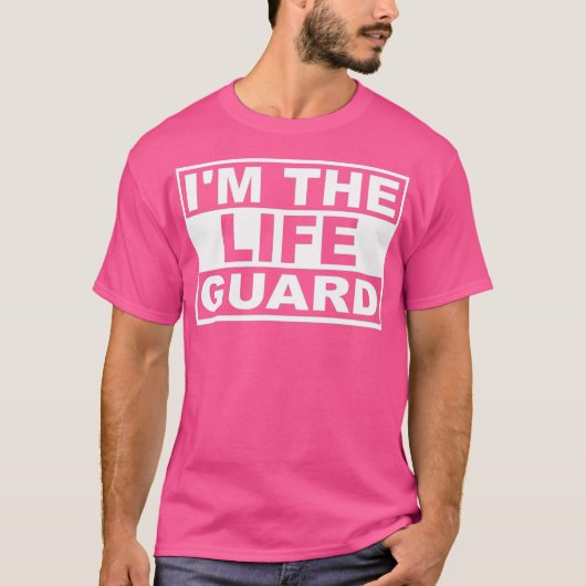Life Guard Square T-shirt (Voorkant)
