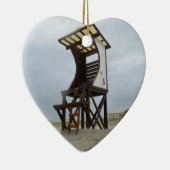Life Guard Stand Wright tsville Beach NC Keramisch Ornament (Rechts)