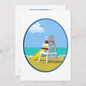 Life Guard-standaard Kaart (Voorkant / Achterkant)