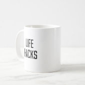 Life Hacks Koffiemok (Voorkant links)