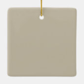 Life Happens Christmas Music Helps Funny Retro  Keramisch Ornament (Achterkant)