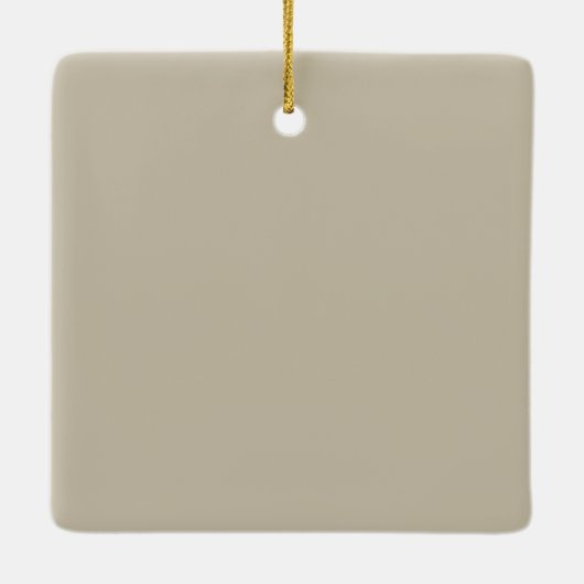 Life Happens Christmas Music Helps Funny Retro  Keramisch Ornament (Achterkant)