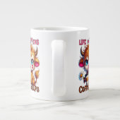 Life Happens Coffee Helps Grote Koffiekop (Achterkant)