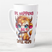 Life Happens Coffee Helps Latte Mok (Linkerhoek)