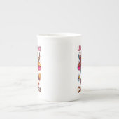 Life Happens Coffee Helps Porselein Kop (Voorkant)