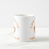 Life Happens Coffee helpt  cafeïneverslaafden Koffiemok (Center)