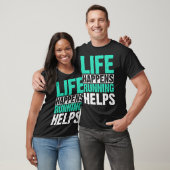 Life Happens Hardlopen helpt Runner T-shirt (Unisex)