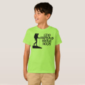Life Happens Hiking Helps, Funny Hiking T-shirt (Voorkant volledig)