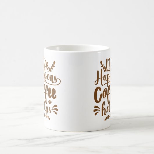 Life Happens Koffie helpt Koffiemok (Center)