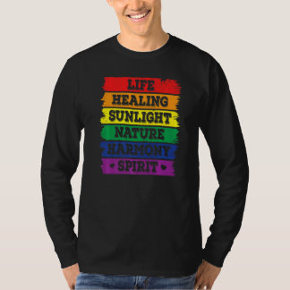 Life Healing Sunlight Natuur Harmony Spirit Ltd Q T-shirt