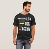 Life hope action t-shirt (Voorkant volledig)
