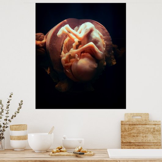 LIFE in de WOMB Poster (Keuken)