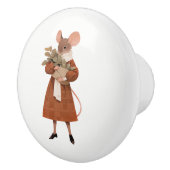 Life in Mice Town Serie # 9 Keramische trek Knop (Rechts)