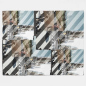 LIfe in motion Fleece Deken (Voorkant (Horizontaal))