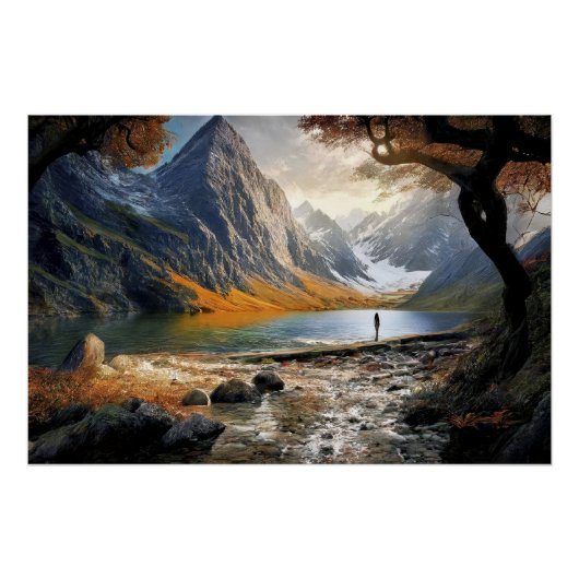 Life in the Valley of Giants Perfect Poster (Voorkant)