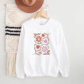 Life is a Balance Boho Floral Inspiration Quote T-shirt