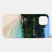 Life is a Beach Case-Mate iPhone Case (Achterkant (horizontaal))