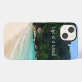 Life is a Beach Case-Mate iPhone Case Hoesje (Achterkant horizontaal)