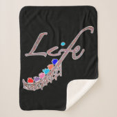 Life is a Roller Coaster Sherpa Deken (Voorkant)