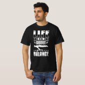 Life is all about balance Calisthenics T-shirt (Voorkant volledig)