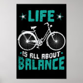 Life is all about Balance Poster (Voorkant)