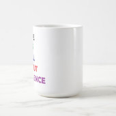 Life Is All About Experience Motivational Quote Koffiemok (Center)