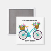 Life is an adventure magneet (Voorkant / Achterkant)