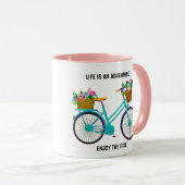 Life is an adventure mok (Voorkant rechts)