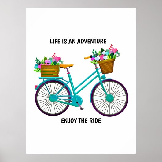 Life is an adventure poster (Voorkant)