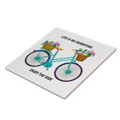 Life is an adventure tegeltje (Zijkant)