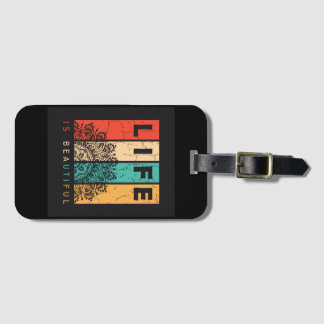 Life Is Beautiful Bagagelabel