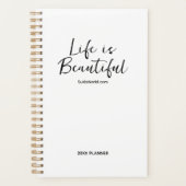 Life is Beautiful Blog Merk Website Planner (Voorkant)