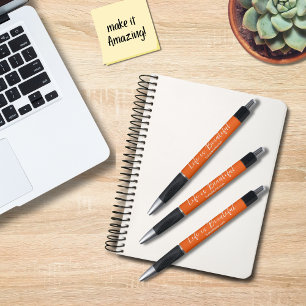 Life is Beautiful Business Tagline Blog Oranje Pen