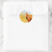 Life is Beautiful Ronde Sticker (Tas)