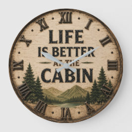 Life Is Better at the Cabin Mountain Lake House Grote Klok