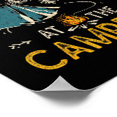 Life Is Better At The Campfire Funny Camper Camp C Poster (Hoek)