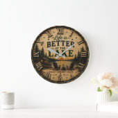Life Is Better at the Lake House Grote Klok (Huis)