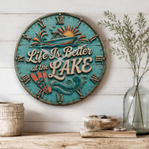 Life Is Better at the Lake Speedboat  Lake House 
