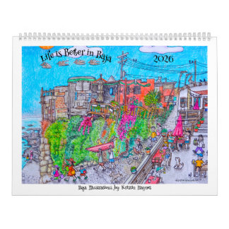Life is better in Baja Calendar Kalender