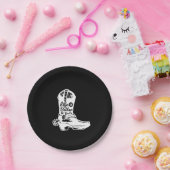 life is better in boots papieren bordje (Feest)