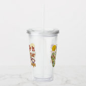 Life is Better in Flip | Summer Vibes Acryl Drinkbeker (Rechts)