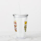 Life is Better in Flip | Summer Vibes Acryl Drinkbeker (Links)