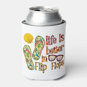 Life is Better in Flip Summer Vibes Blikjeskoeler