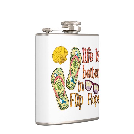 Life is Better in Flip | Summer Vibes Heupfles (Rechts)