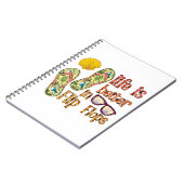 Life is Better in Flip | Summer Vibes Notitieboek (Linkerzijde)
