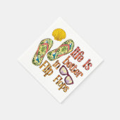 Life is Better in Flip | Summer Vibes Servet (Hoek)