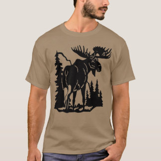 Life Is Better In The Adirondacks Moose T-shirt