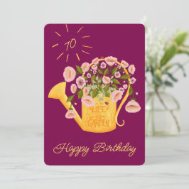 Life is better in the garden personalise card   feestdagenkaart