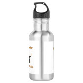 Life is Better in the Woods on a  Waterfles (Achterkant)