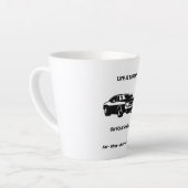 Life Is Better On Four Wheels Coffee Mug Latte Mok (Linkerhoek)